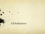 Globalization - slide 1