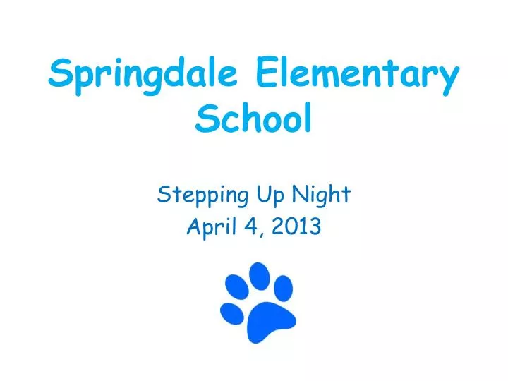 springdale elementary school