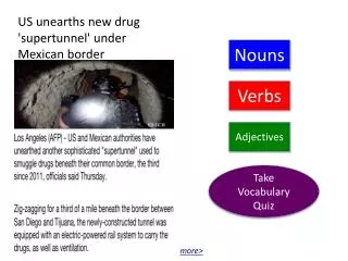 US unearths new drug 'supertunnel' under Mexican border
