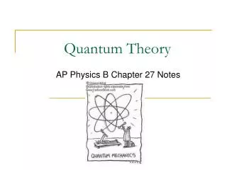 Quantum Theory