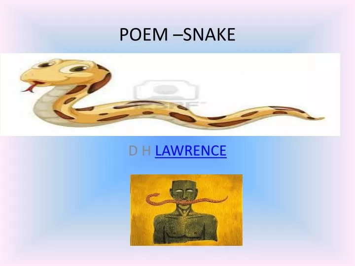 poem snake