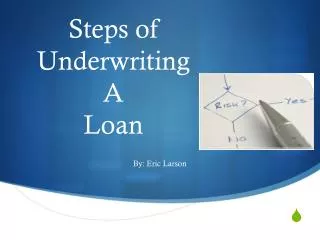 Steps of Underwriting A Loan