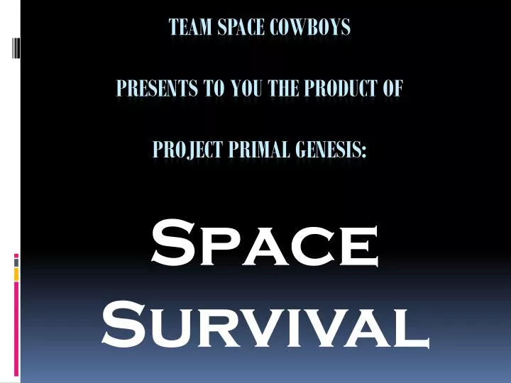 space survival