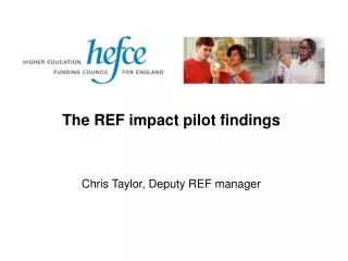 The REF impact pilot findings