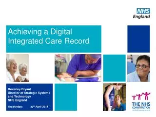 Achieving a Digital Integrated Care Record