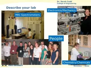 Describe your lab