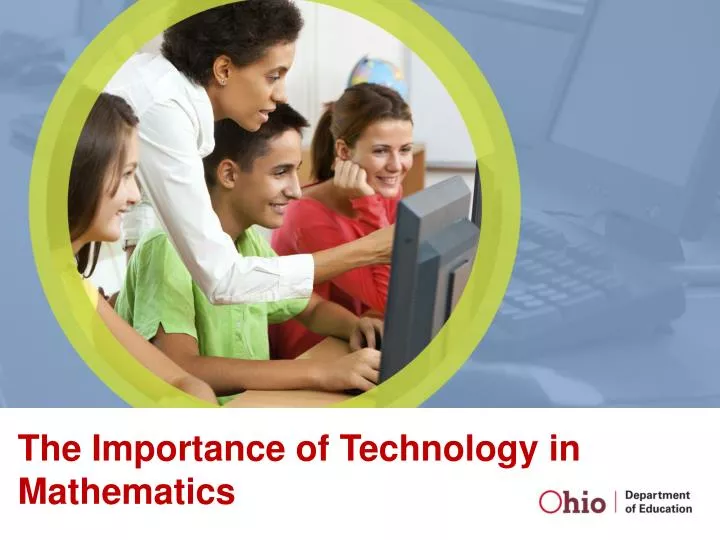 the importance of technology in mathematics