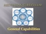 Australian Curriculum - slide 1