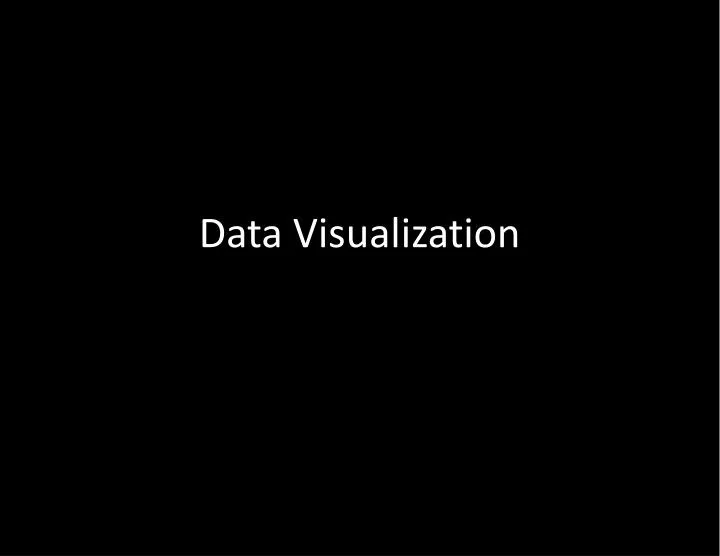 data visualization