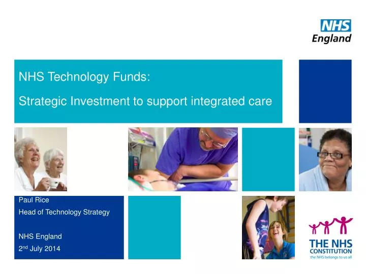 nhs technology funds strategic investment to support integrated care