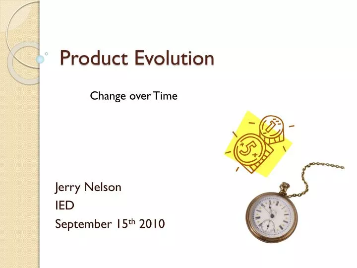 product evolution