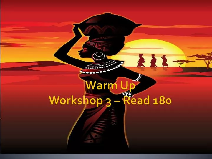 warm up workshop 3 read 180