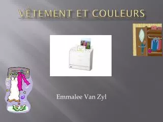 v tement et couleurs