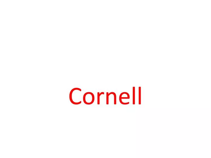 cornell