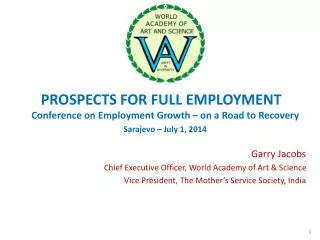 Prospects for Full Employment