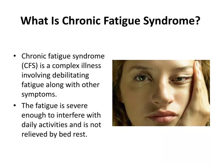 what is chronic fatigue syndrome