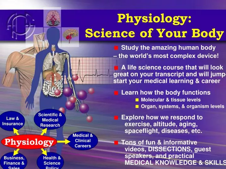 physiology science of your body