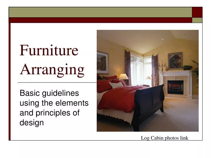 furniture arranging