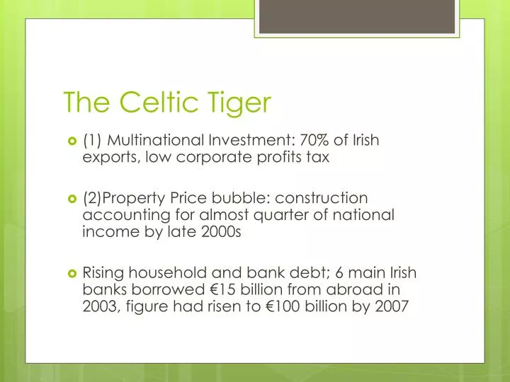 the celtic tiger