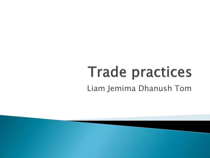 trade practices