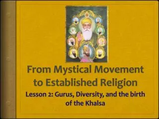 From Mystical Movement to Established Religion