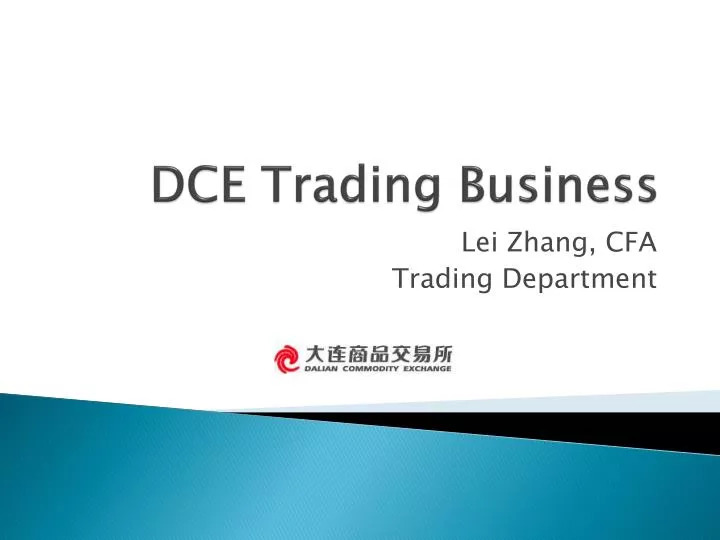 dce trading business