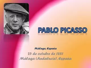 pablo picasso