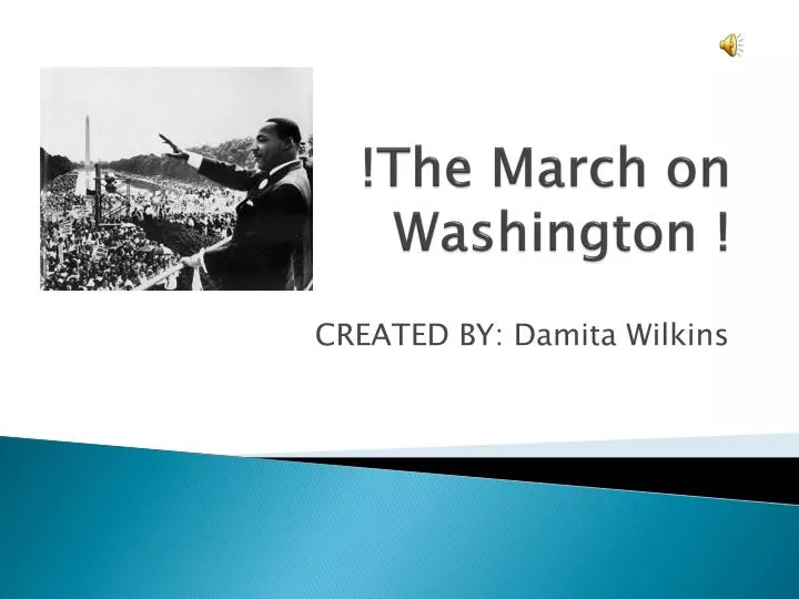 the march on washington