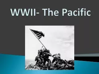 WWII- The Pacific