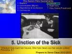 Understanding the Seven Holy Sacraments: Focus on Unction and Healing - slide 1