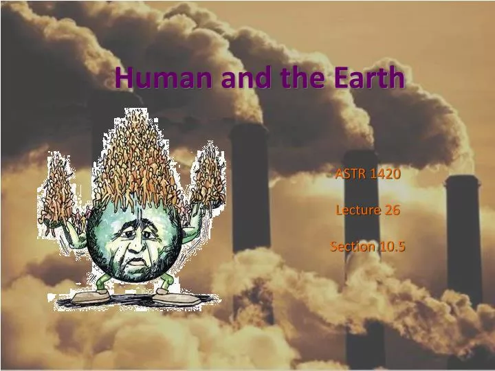 human and the earth