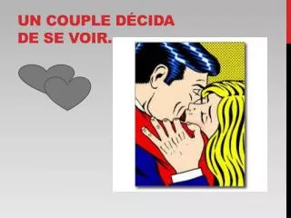 un couple d cida de se voir