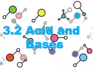 3.2 Acid and Bases