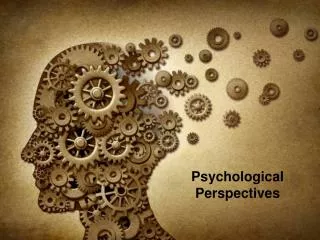 Psychological Perspectives