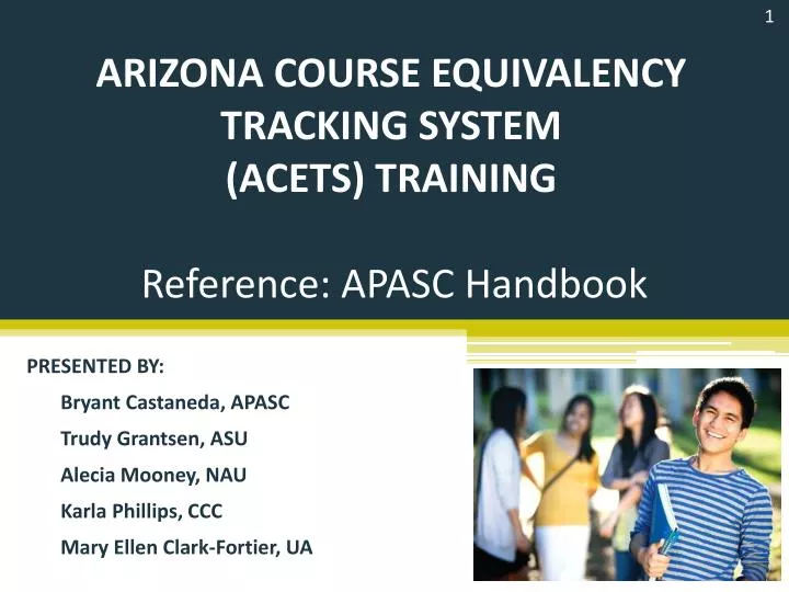 arizona course equivalency tracking system acets training
