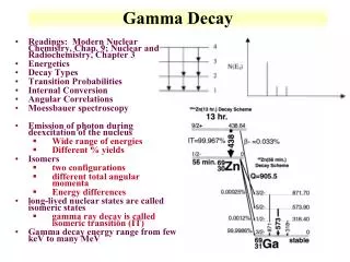 Gamma Decay