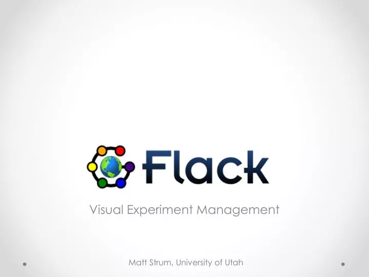 visual experiment management