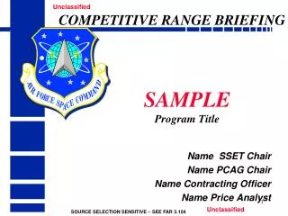 SAMPLE Program Title