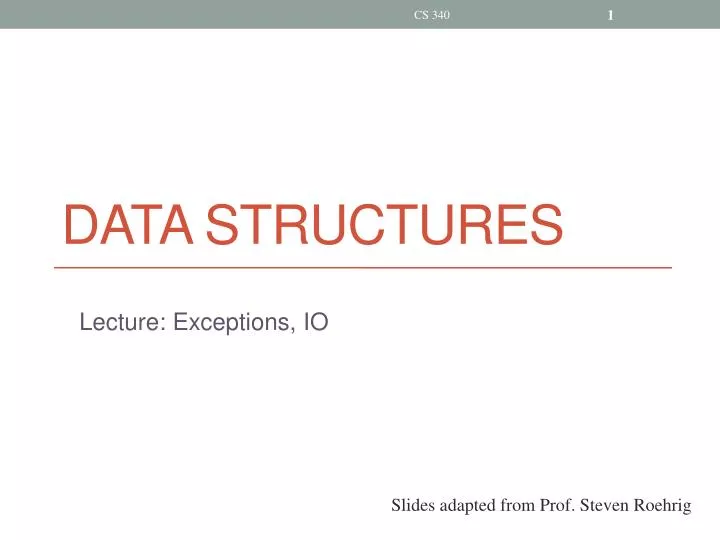 data structures