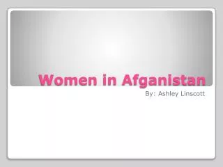 women in afganistan