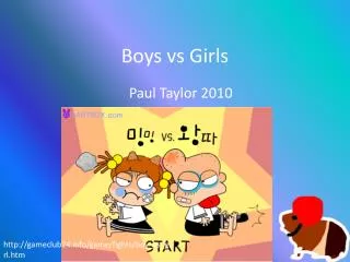 Boys vs Girls