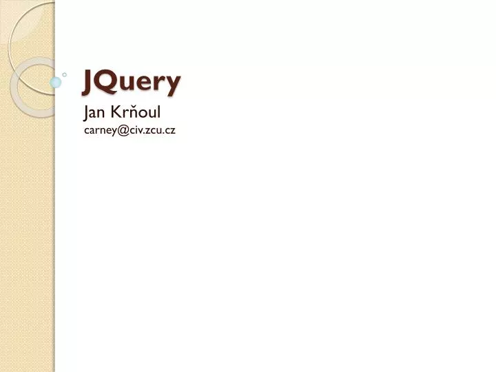 jquery