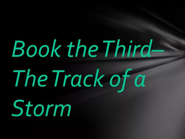 book the third the track of a storm