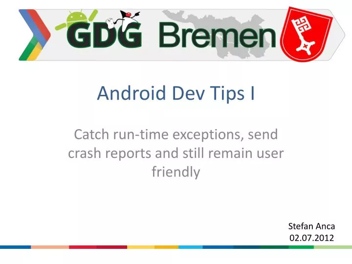 android dev tips i