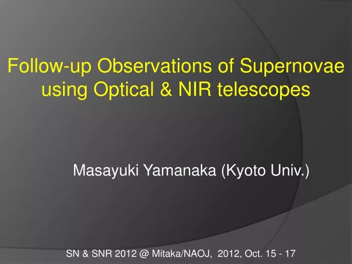 masayuki yamanaka kyoto univ