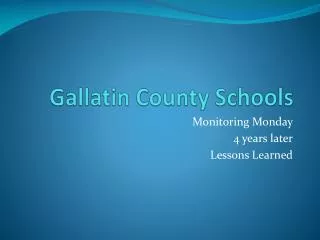 Gallatin County Schools