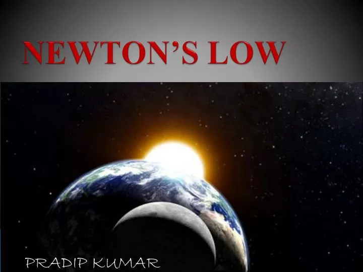 newton s low
