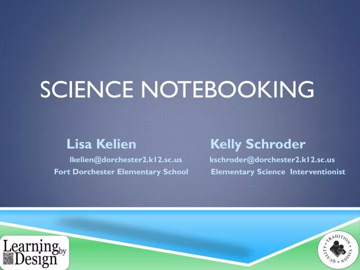 science notebooking