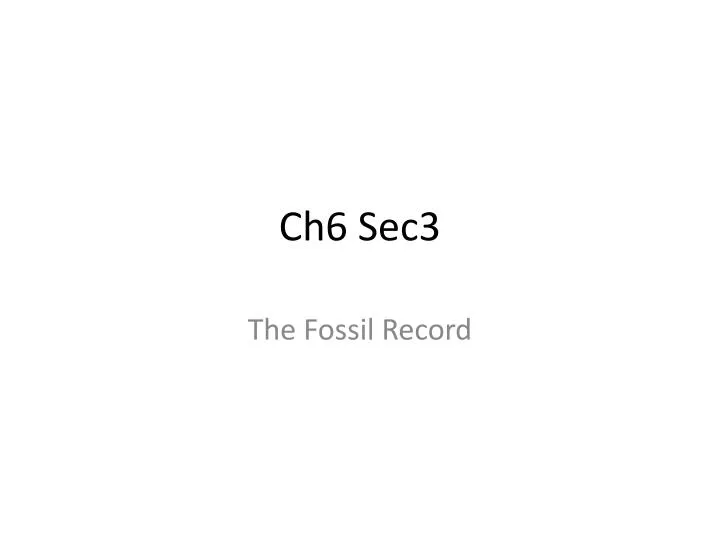 ch6 sec3