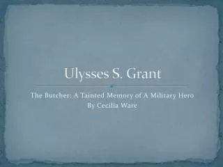 Ulysses S. Grant